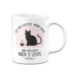Tasse - Ich Mag Kaffee, Meine Katze Und Noch Drei Leute. -Geschenke Tassen Store tasse Ich mag kaffee meine katze und noch drei leute02 289516