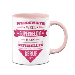 Tasse - Pferdewirtin, Weil Superheldin Kein Offizieller Beruf Ist ⭐